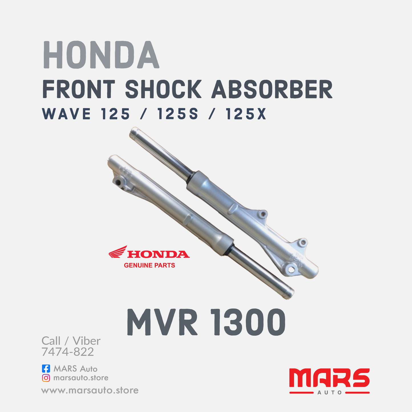 Honda Front Shock Wave 125