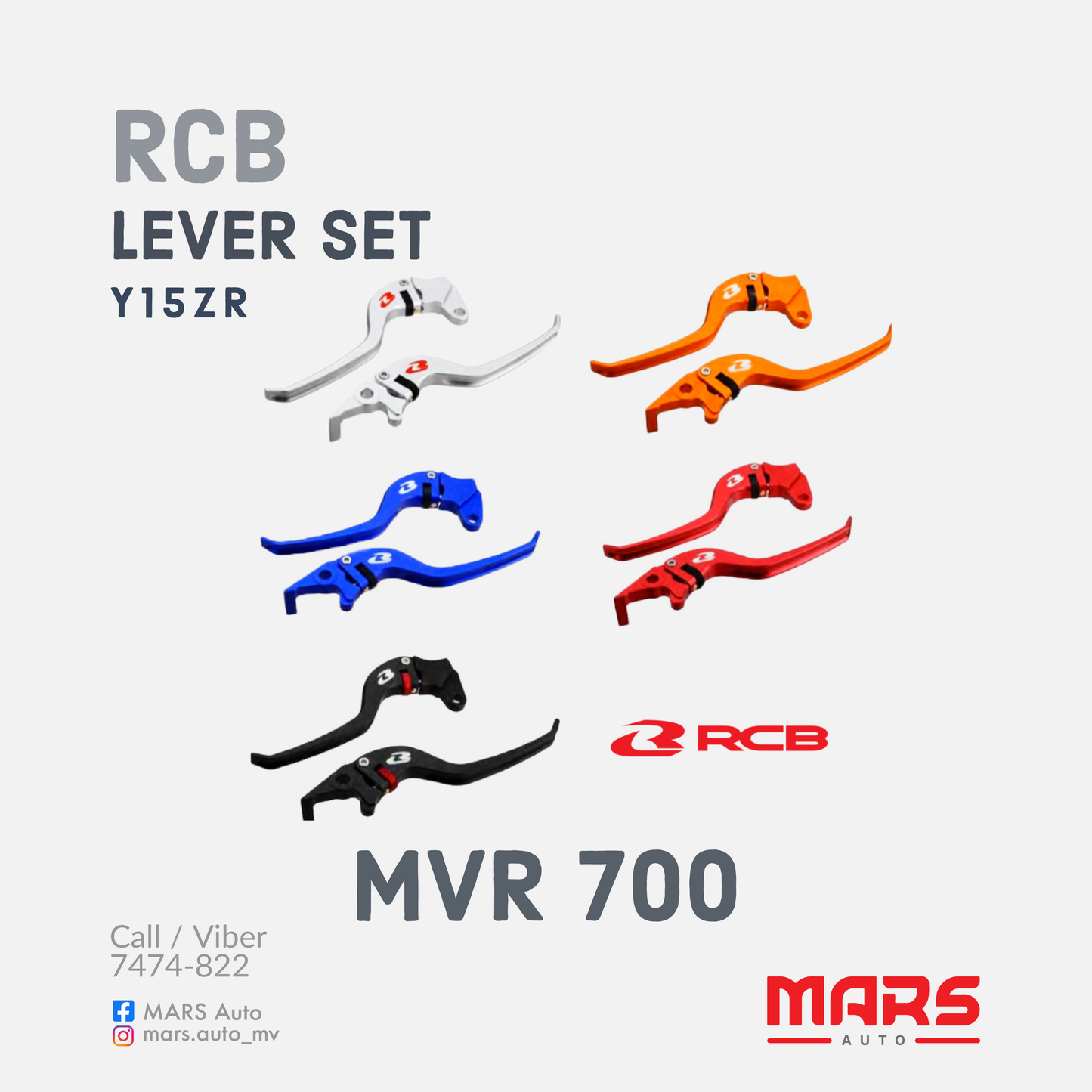 RCB Brake & Clutch Lever