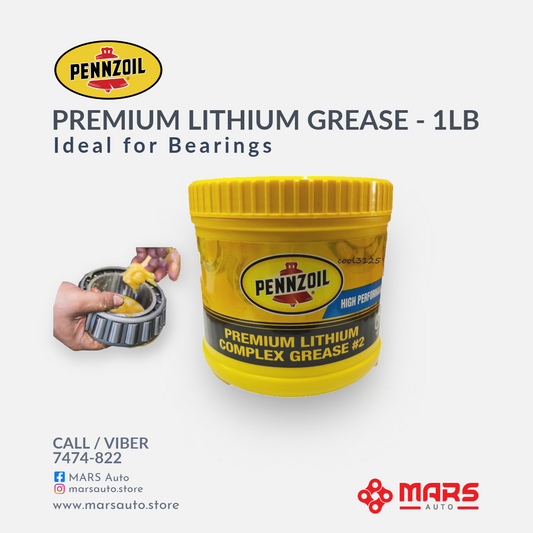 Pennzoil Premium Lithium Grease 1LB